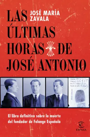 Portada Las últimas horas de José Antonio