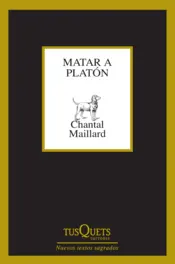 Portada Matar a Platón