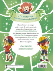 Miniatura contraportada Marcus Pocus. Mágicos misterios 1. El amuleto de oro