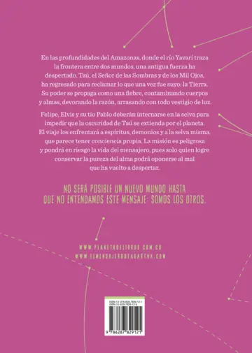 Contraportada El Mensajero de Agartha 7 - El hijo del carpintero