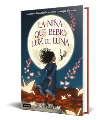 Portada La niña que bebió luz de luna
