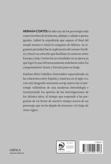 Contraportada Hernán Cortés