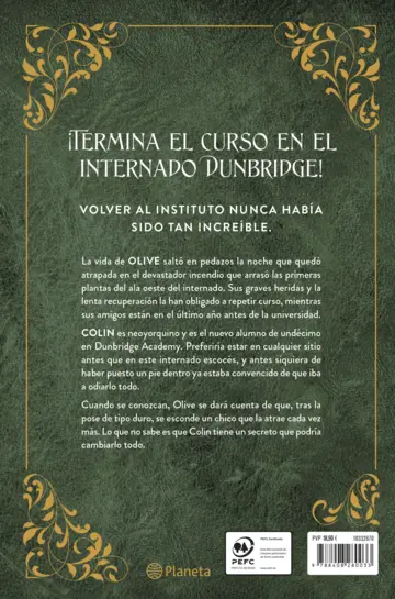 Contraportada Dunbridge Academy. Anytime