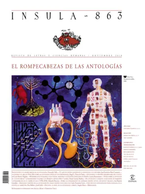 Portada El rompecabezas de las antologías (Ínsula n° 863, noviembre de 2018)