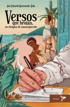Portada Versos que brotan, en tiempos de emancipación