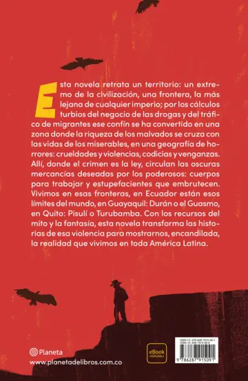 Contraportada Héroes ruines, dioses peores