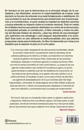 Miniatura contraportada La agenda de la desestabilización