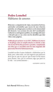 Miniatura contraportada Háblame de amores