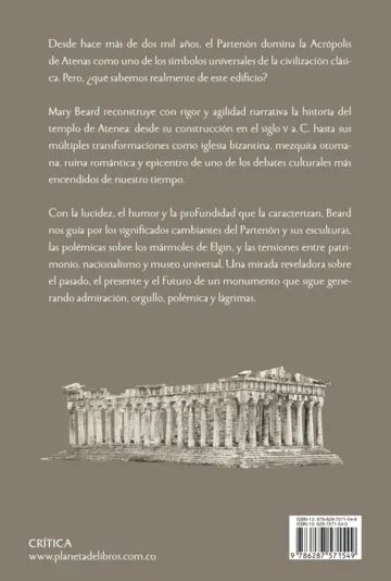 Contraportada El Partenón