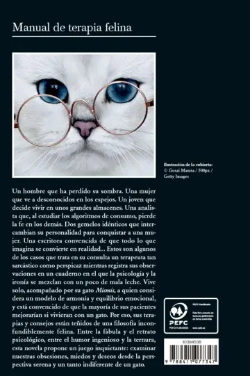 Contraportada Manual de terapia felina