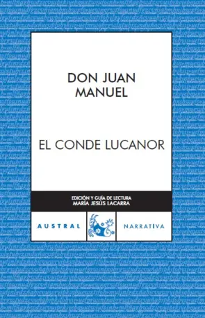 Portada El conde lucanor