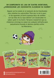 Miniatura contraportada Los Cacahuetes futboleros 2. ¡Trampas apestosas! Nueva presentación