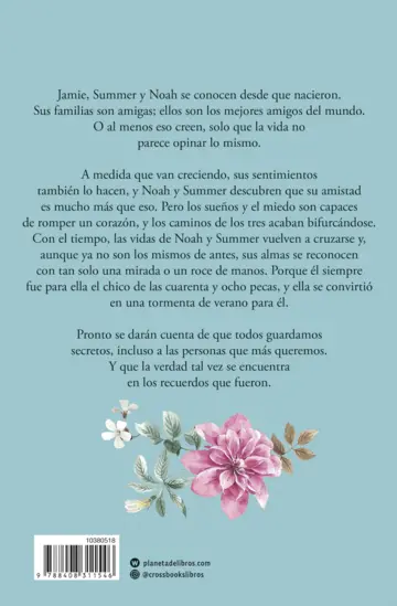 Contraportada Los recuerdos que fuimos