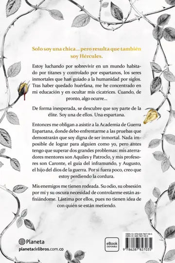 Contraportada Hércules 1. La sangre de Hércules