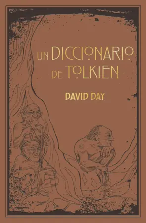 Portada Un diccionario de Tolkien