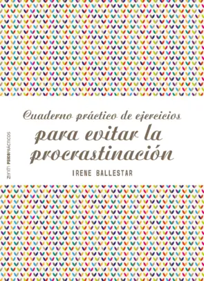 Portada Cuaderno práctico de ejercicios para evitar la procrastinación