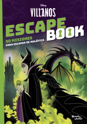 Portada Disney Villanos. Escape Book