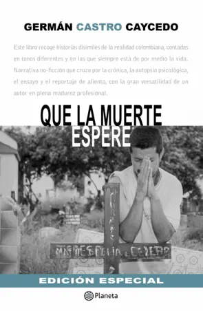 Portada Que la muerte espere - Edición Especial