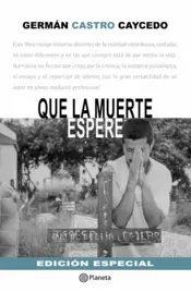 Portada Que la muerte espere - Edición Especial