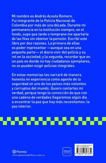 Contraportada El peor policía del mundo