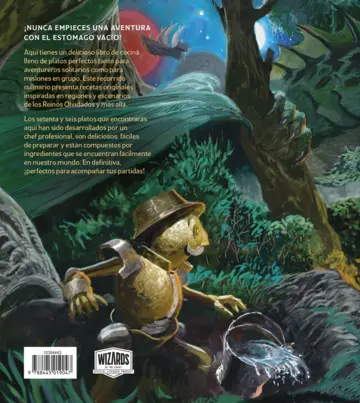 Contraportada Festín de Héroes: Sabores del multiverso