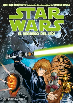 Portada Star Wars Episodio VI El regreso del Jedi (manga)