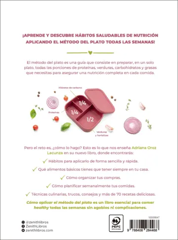 Contraportada Cómo aplicar el método del plato