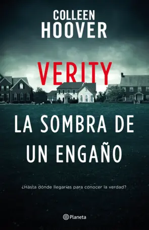 Portada Verity. La sombra de un engaño