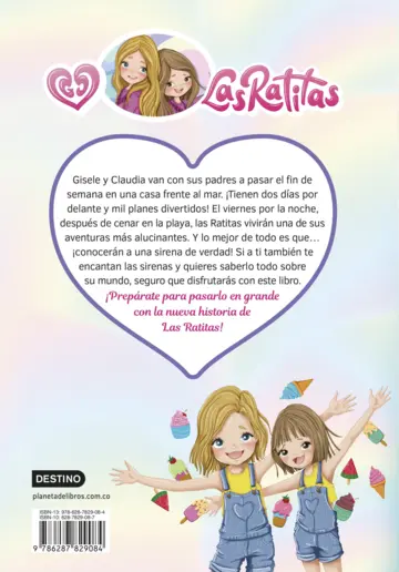 Contraportada Las Ratitas 5. ¡Las sirenas existen!