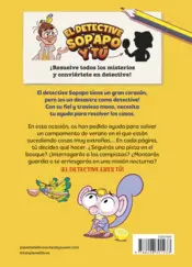 Miniatura contraportada El detective Sopapo y tú 3. El caso del campamento de verano