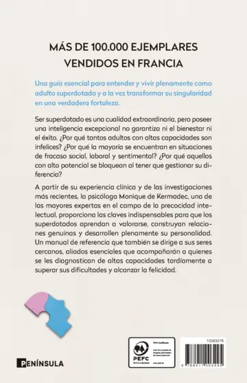 Contraportada El adulto superdotado