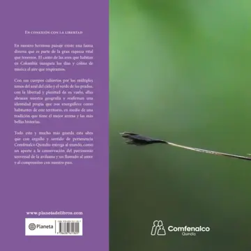Contraportada Aves de Colombia