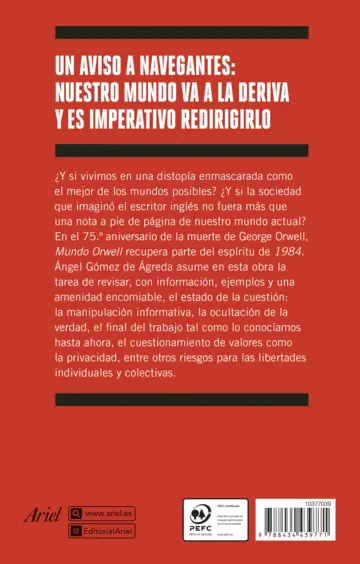 Contraportada Mundo Orwell