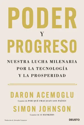Portada Poder y progreso