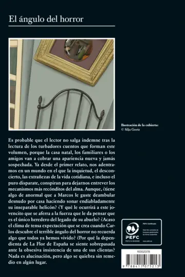 Contraportada El ángulo del horror