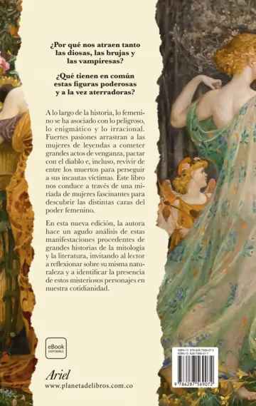 Contraportada Diosas, brujas y vampiresas