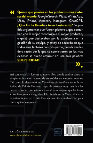 Contraportada Lo simple gana