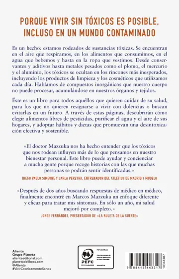 Contraportada Vivir crónicamente sanos