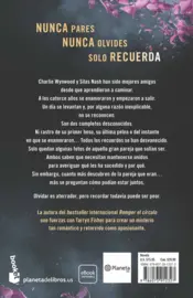 Miniatura contraportada Nunca nunca (Español neutro)