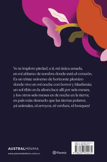 Contraportada Las flores del mal