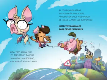 Imagen extra Aprende a leer con... Los Detectives Zoopencos 2. El huevo de oro robado 0