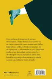 Miniatura contraportada La metamorfosis