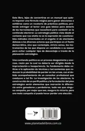 Miniatura contraportada El secreto de la victoria electoral