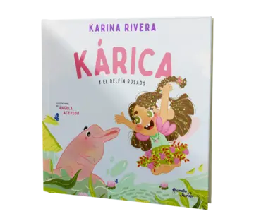 Portada Kárica y el delfín rosado