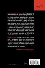 Miniatura contraportada La muerte del comendador Libro 1