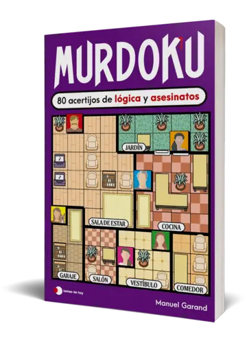 Portada Murdoku: 80 acertijos de lógica y asesinatos