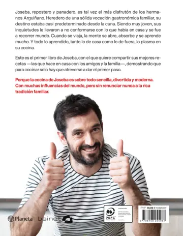 Contraportada Cocina con Joseba Arguiñano
