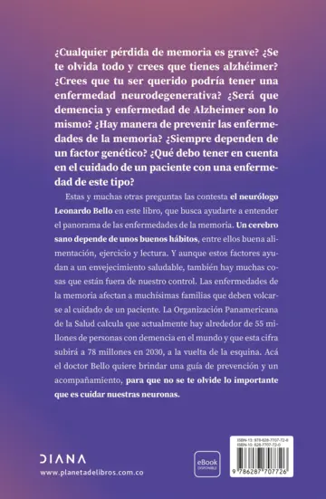 Contraportada Para que no se te olvide