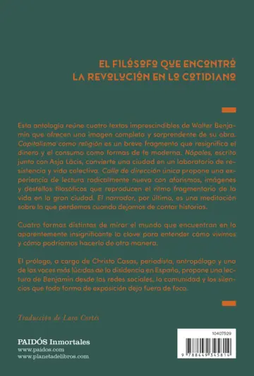 Contraportada Constelaciones de lo cotidiano