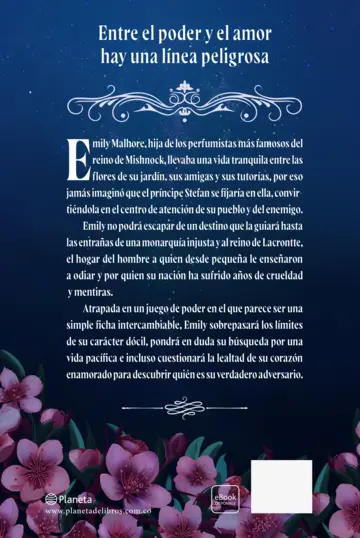 Contraportada El perfume del rey (Saga Rey I)